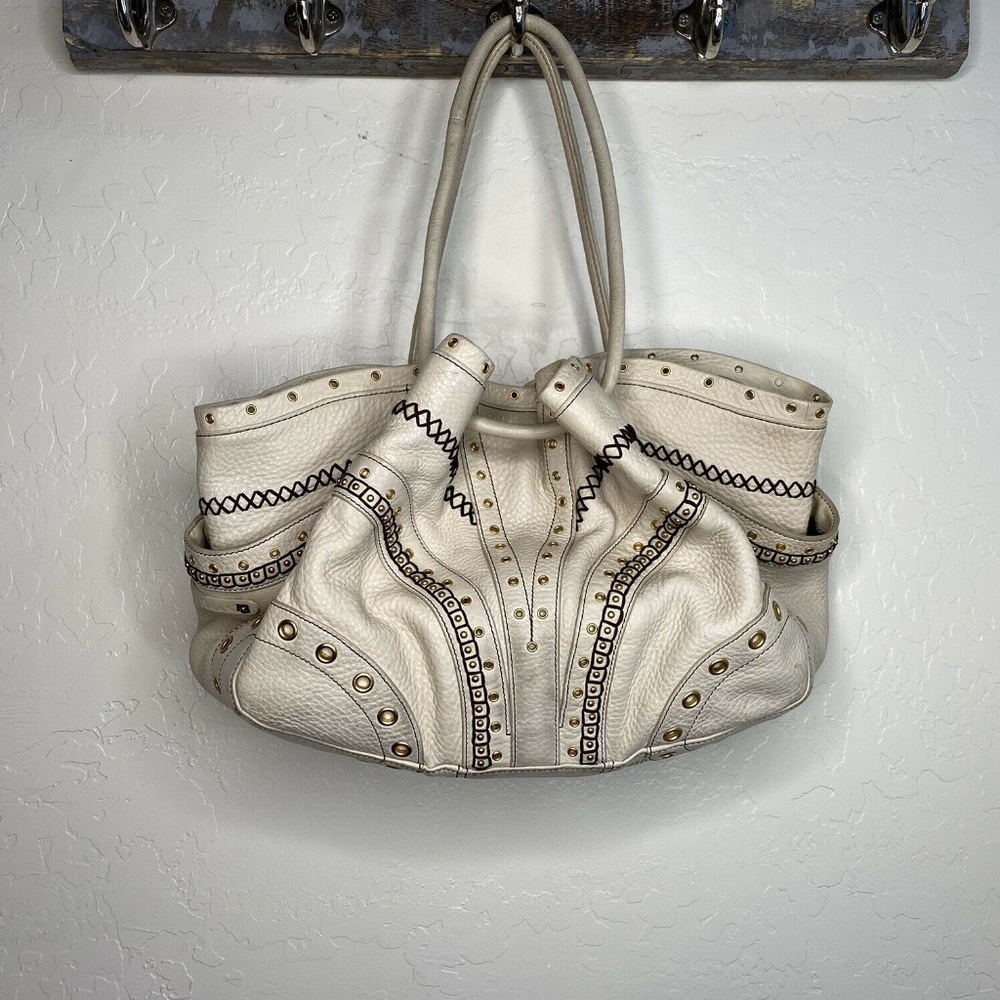 Cole Haan Village Grommet Hobo Handbag Purse - Picture 1 of 4
